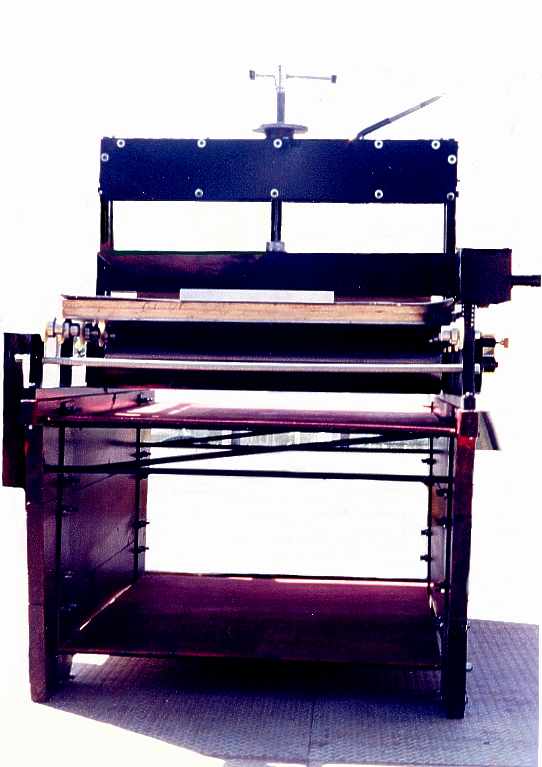 Maquina Tipo Prensa Litogr&aacute;fica para Piedra. Modelo 90/122.