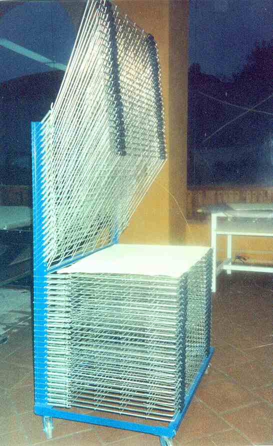 Accesorios para Grabado: Rack de Secado de 50 parrillas.