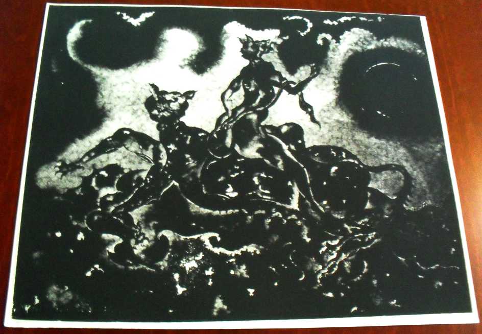ARNULFO MENDOZA "SERIGRAFIA SIN TITULO"