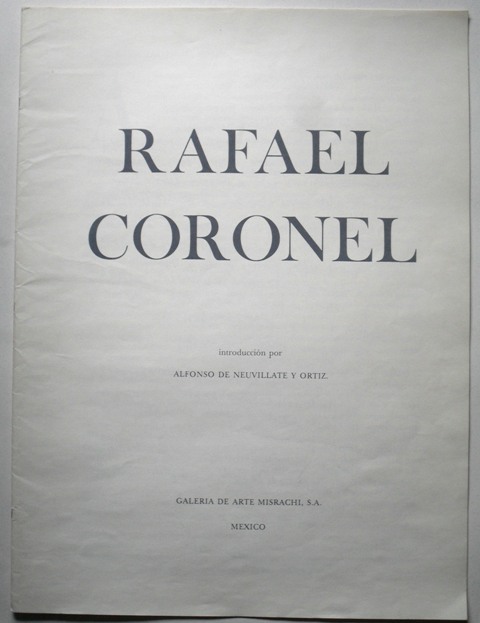 Rafael Coronel "Carpeta Rafael Coronel"