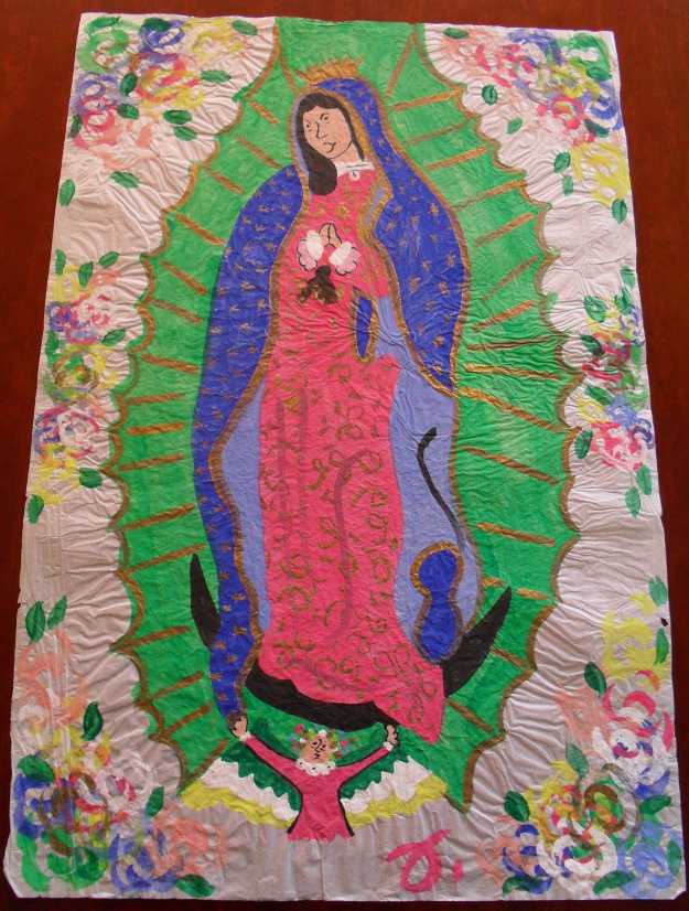 AUTOR CON FIRMA ILEGIBLE "Virgen de Guadalupe I"