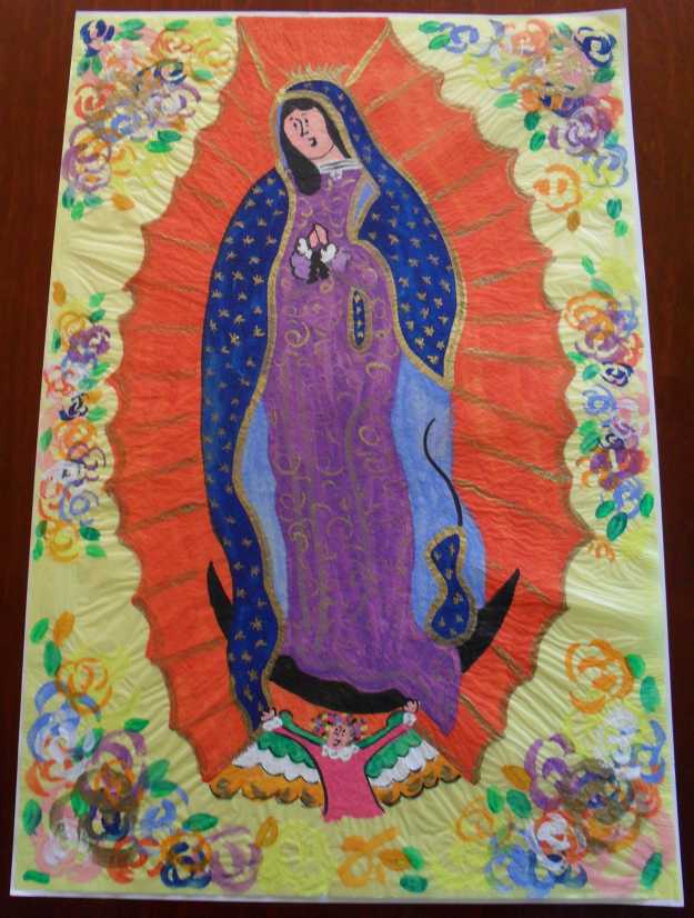 AUTOR CON FIRMA ILEGIBLE "Virgen de Guadalupe II"