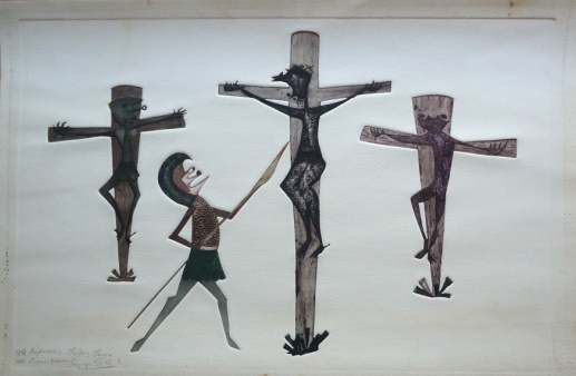 Guillermo Silva Santamaria "Crucifixion"