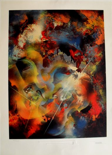 Leonardo Nierman "Los Colores del Violin"