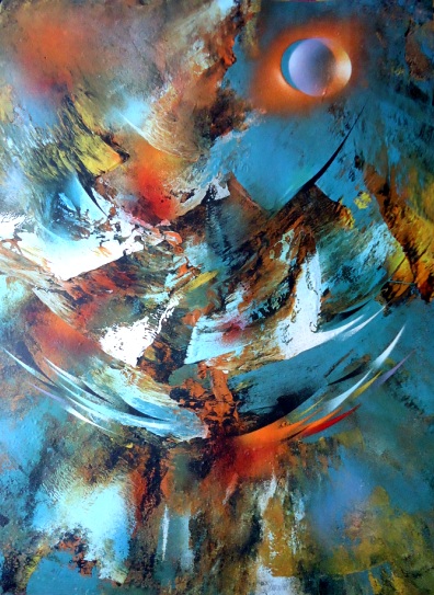 Leonardo Nierman "Cosmic Energy 1"
