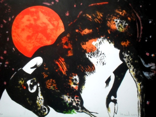 Leonel Maciel "Toro Enamorado de la Luna"