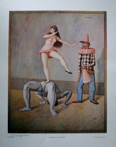 Raul Anguiano "La cirquera rosa y el cirquera gris"
