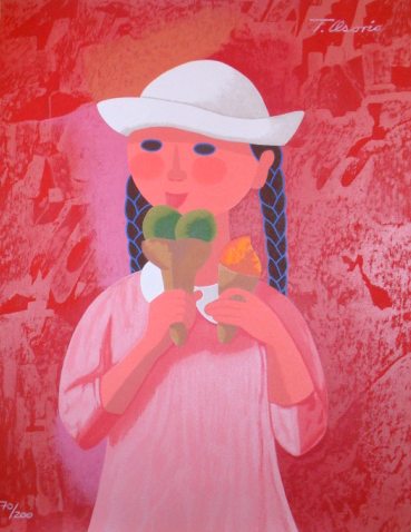 Trinidad Osorio "Ni�a con Helados"