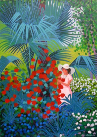 Trinidad Osorio "Nina en Jardin"